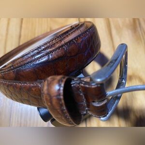 Calvin Klein leather belt size 42